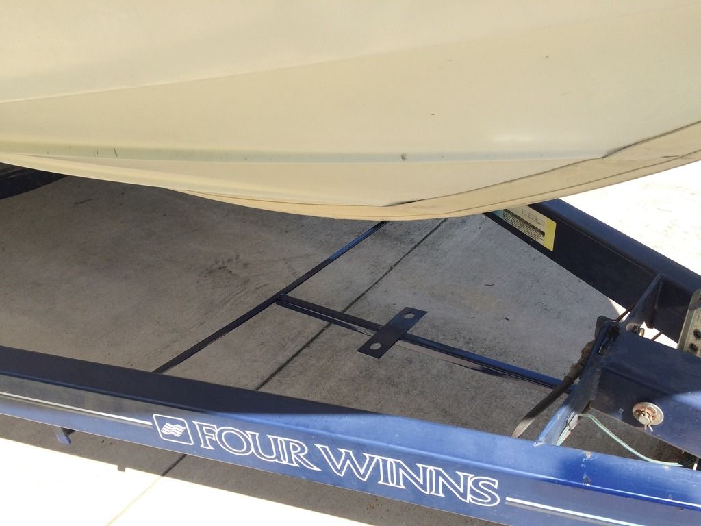 • View topic Four Winns Trailer spare tire mount.